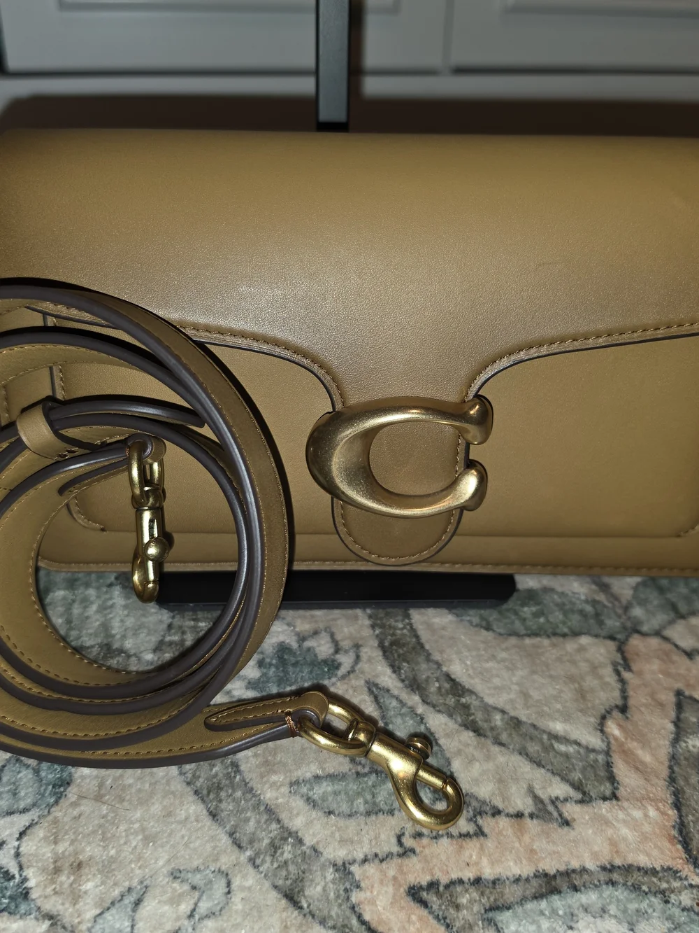 Coach Tabby 26 Glovetanned Leather Burnished Honey